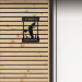 Табличка на дверь / дом / калитку / забор "Добро пожаловать" металлическая, авторский дизайн, 34,5 х 24 см
